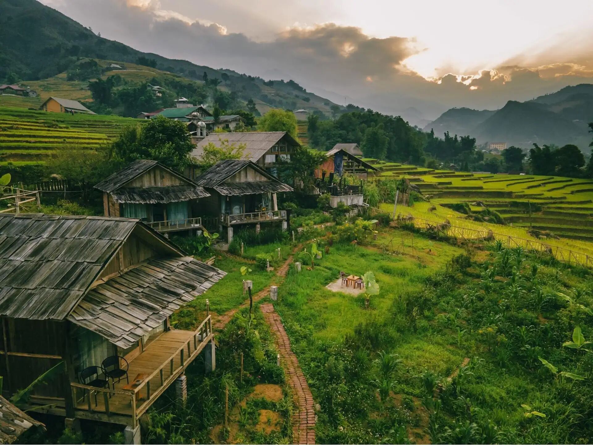 Start your cultural journey with serene views